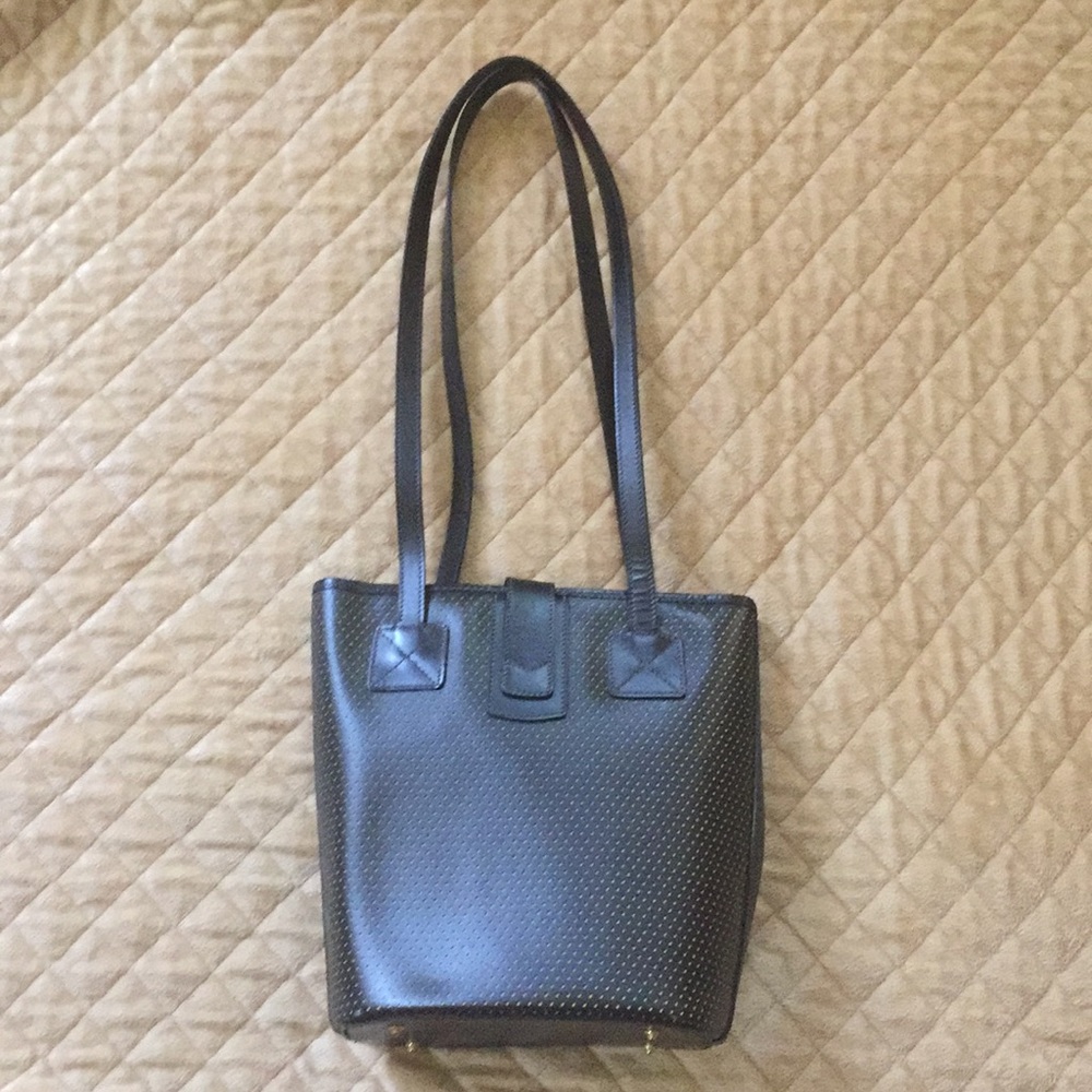 Black shoulder tote bag by Dooney & Bourke - Picture 4 of 7